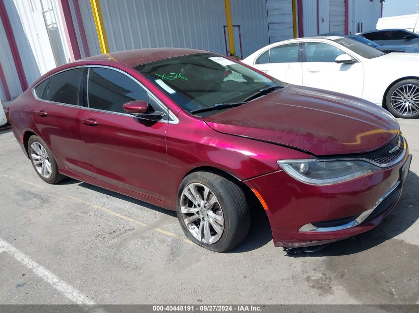 2016 Chrysler 200 Limited VIN: 1C3CCCAB4GN150619 Lot: 40448191