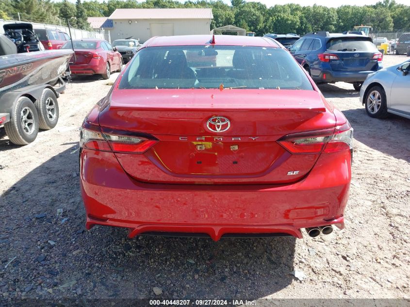 2021 Toyota Camry Se VIN: 4T1G11AK0MU480861 Lot: 40448207