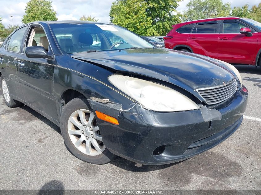 2003 Lexus Es 300 300 VIN: JTHBF30G035039604 Lot: 40448212