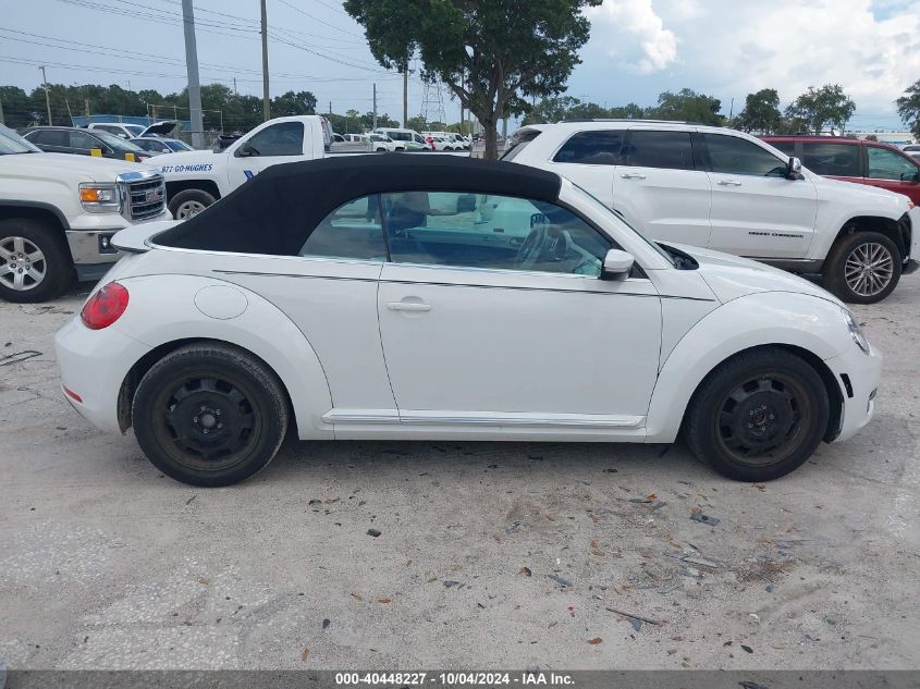 2014 Volkswagen Beetle 2.5L VIN: 3VW5X7AT9EM803166 Lot: 40448227