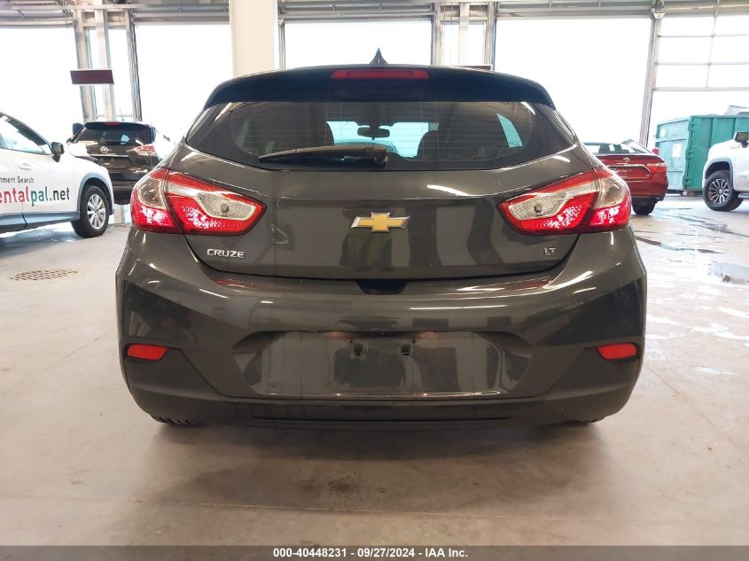 2017 Chevrolet Cruze Lt Auto VIN: 3G1BE6SM0HS615805 Lot: 40448231