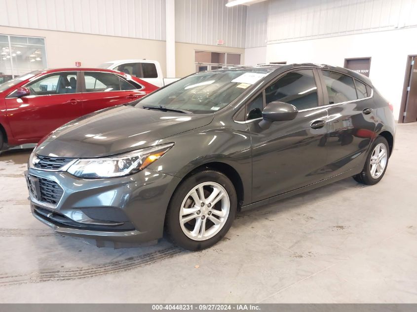 2017 Chevrolet Cruze Lt Auto VIN: 3G1BE6SM0HS615805 Lot: 40448231