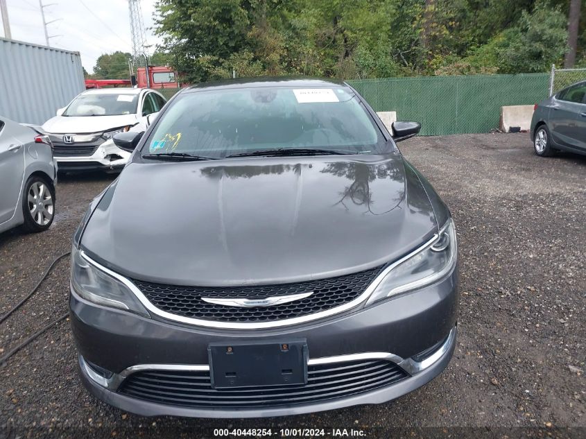 2015 Chrysler 200 Limited VIN: 1C3CCCAB5FN676384 Lot: 40448254