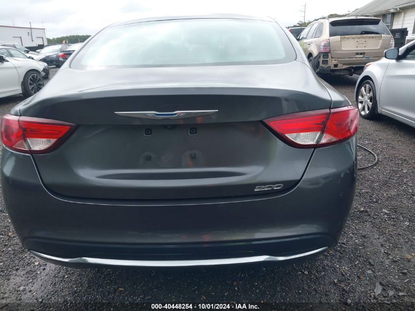 2015 Chrysler 200 Limited VIN: 1C3CCCAB5FN676384 Lot: 40448254