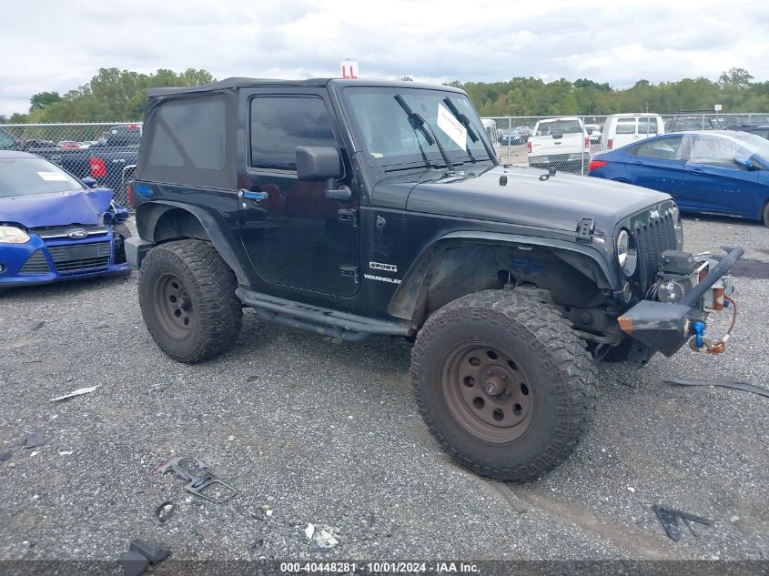 2012 Jeep Wrangler Sport VIN: 1C4AJWAG3CL138277 Lot: 40448281