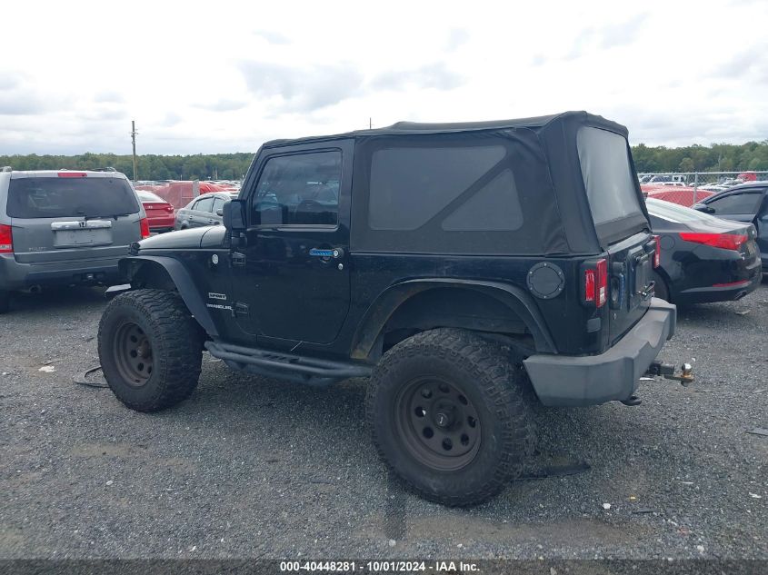 2012 Jeep Wrangler Sport VIN: 1C4AJWAG3CL138277 Lot: 40448281