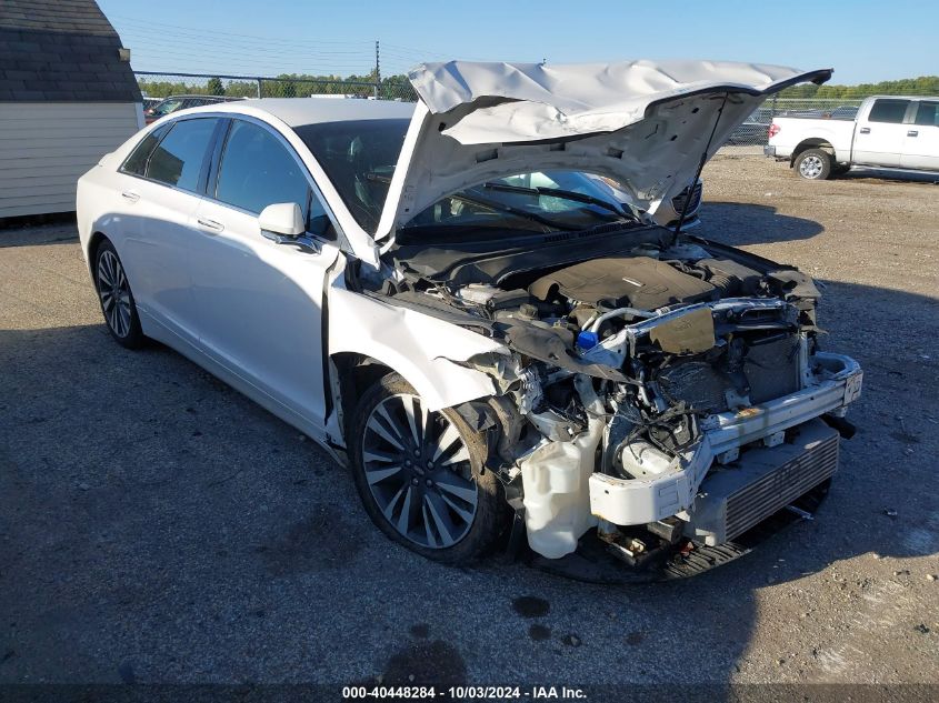 2017 Lincoln Mkz Reserve VIN: 3LN6L5FC7HR627544 Lot: 40448284