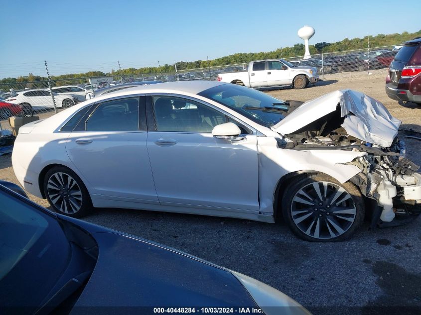 2017 Lincoln Mkz Reserve VIN: 3LN6L5FC7HR627544 Lot: 40448284