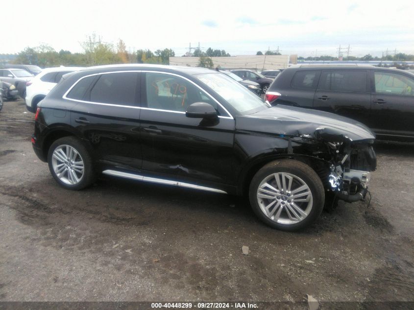 2018 Audi Q5 2.0T Premium/2.0T Tech Premium VIN: WA1BNAFY3J2088524 Lot: 40448299