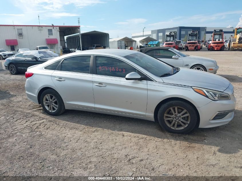 2015 Hyundai Sonata Se VIN: 5NPE24AF7FH240779 Lot: 40448303