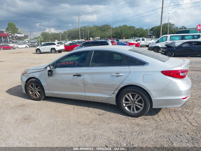 2015 Hyundai Sonata Se VIN: 5NPE24AF7FH240779 Lot: 40448303