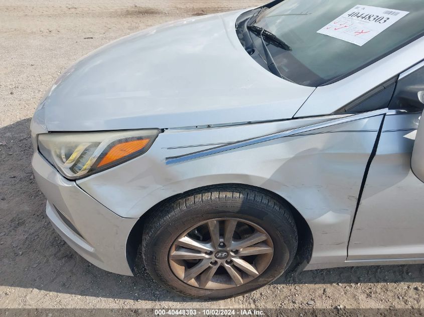 2015 Hyundai Sonata Se VIN: 5NPE24AF7FH240779 Lot: 40448303