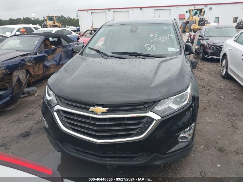 2020 Chevrolet Equinox Fwd Ls VIN: 2GNAXHEV6L6281159 Lot: 40448355