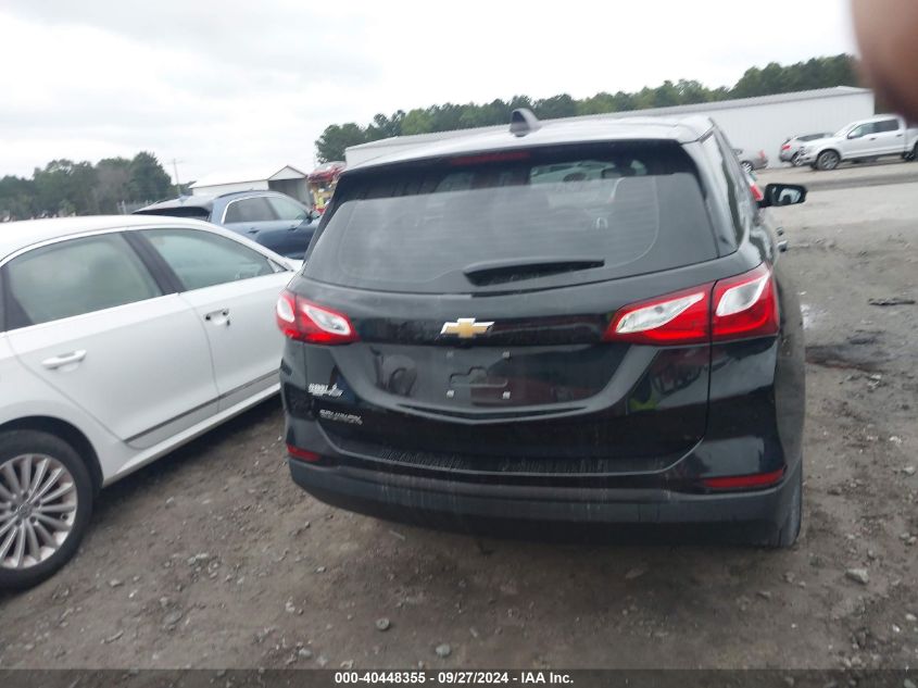 2020 Chevrolet Equinox Fwd Ls VIN: 2GNAXHEV6L6281159 Lot: 40448355