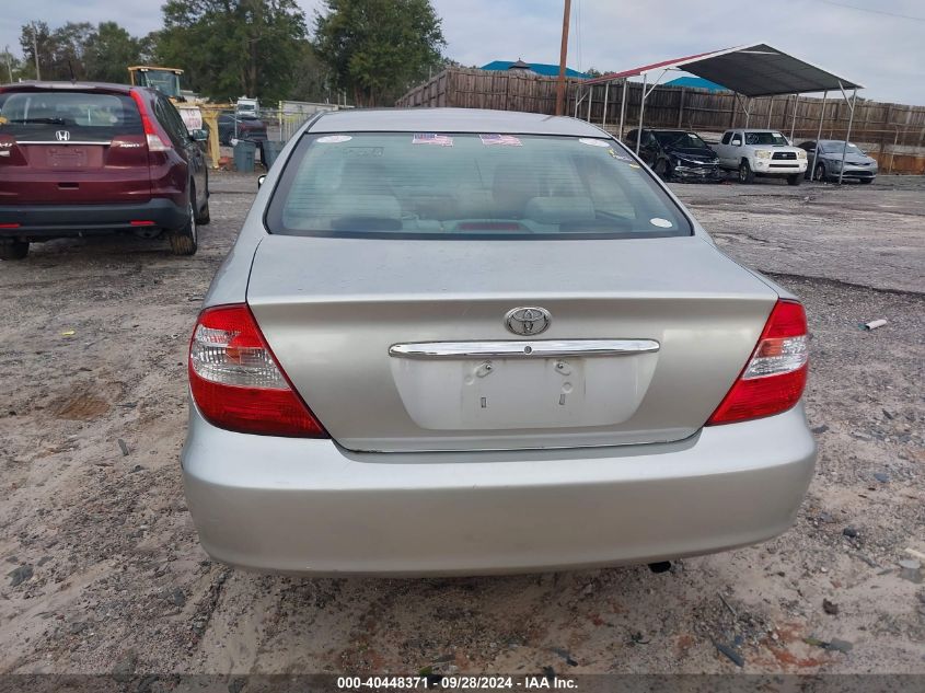 2003 Toyota Camry Le/Xle/Se VIN: 4T1BE32K33U174417 Lot: 40448371