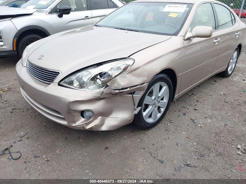 2005 Lexus Es 330 VIN: JTHBA30G555140963 Lot: 40448373