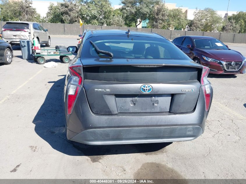 2016 Toyota Prius Four VIN: JTDKARFU3G3029344 Lot: 40448381