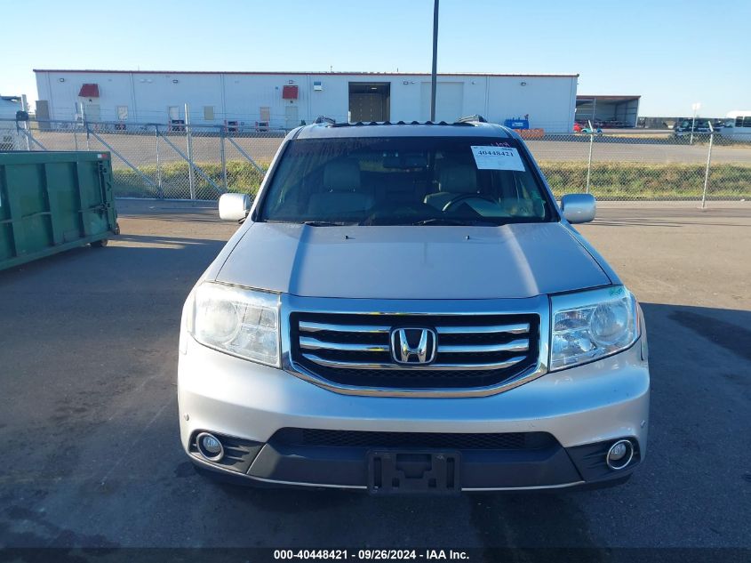 2013 Honda Pilot Touring VIN: 5FNYF4H91DB063496 Lot: 40448421