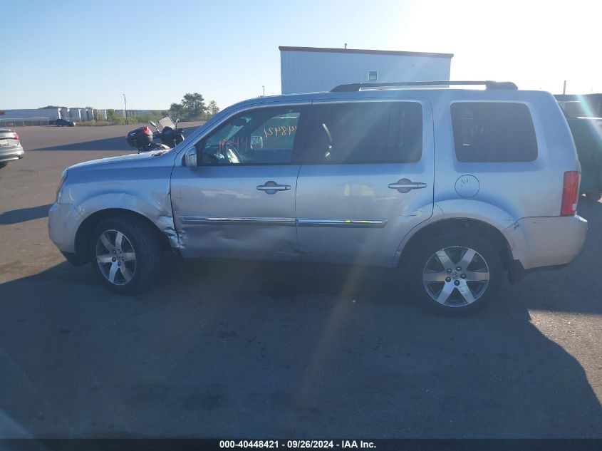 2013 Honda Pilot Touring VIN: 5FNYF4H91DB063496 Lot: 40448421