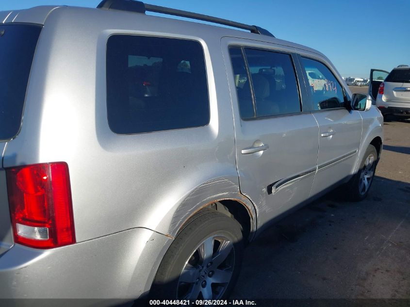 2013 Honda Pilot Touring VIN: 5FNYF4H91DB063496 Lot: 40448421