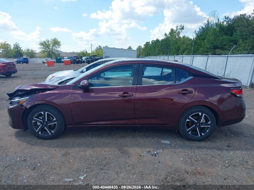 2024 Nissan Sentra Sv Xtronic Cvt VIN: 3N1AB8CV1RY304819 Lot: 40448430