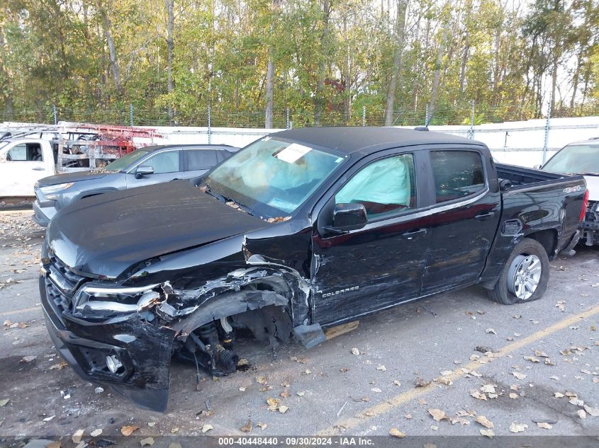 2021 Chevrolet Colorado VIN: 1GCGTCEN7M1193937 Lot: 40448440