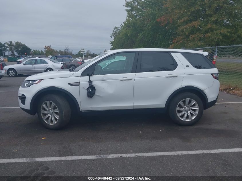 2018 Land Rover Discovery Sport Se VIN: SALCP2RX1JH749390 Lot: 40448442