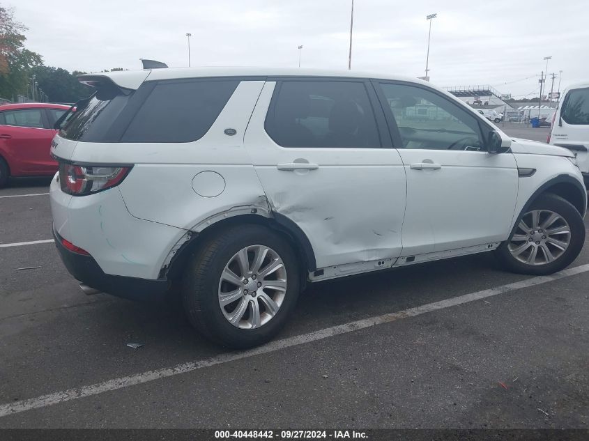 2018 Land Rover Discovery Sport Se VIN: SALCP2RX1JH749390 Lot: 40448442