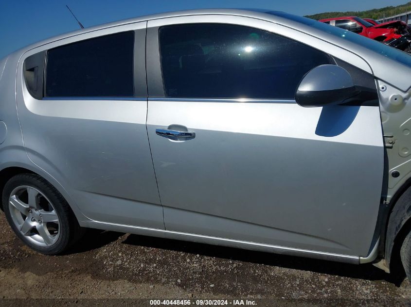 1G1JE6SB1E4109826 2014 Chevrolet Sonic Ltz Auto