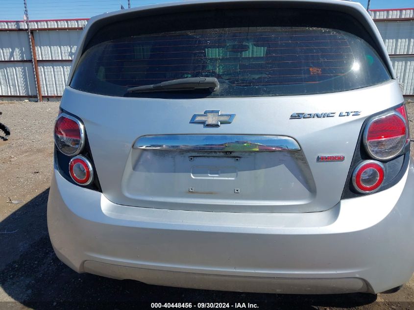 1G1JE6SB1E4109826 2014 Chevrolet Sonic Ltz Auto