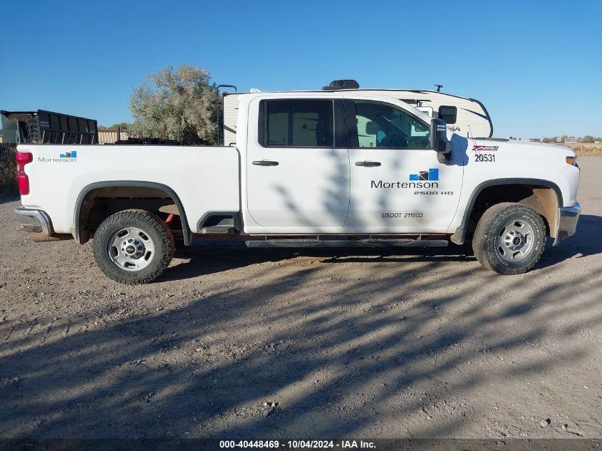 2023 Chevrolet Silverado 2500Hd 4Wd Standard Bed Wt VIN: 1GC1YLE78PF168691 Lot: 40448469