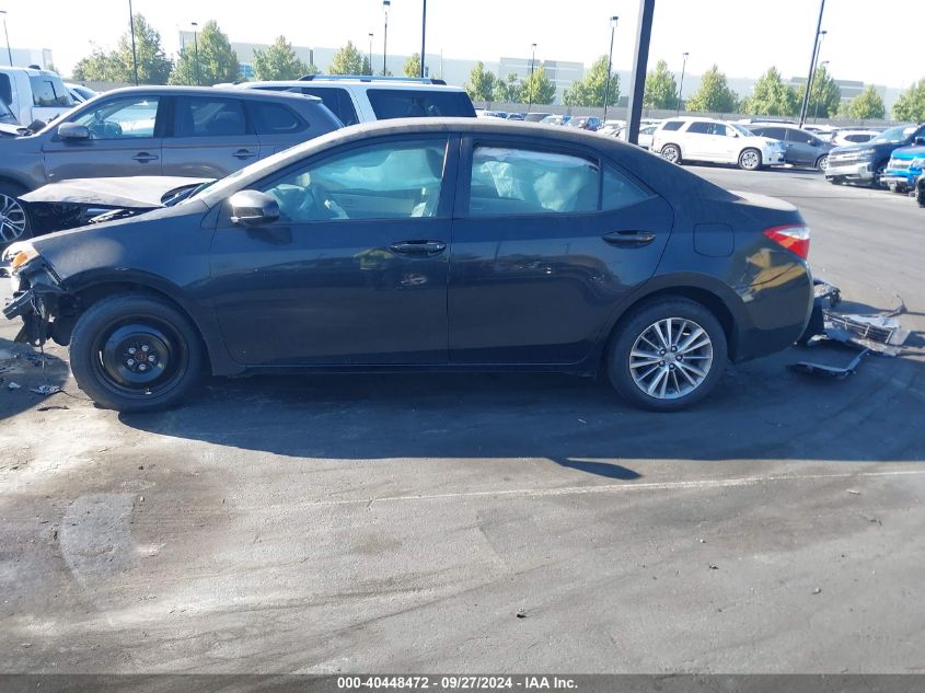 2015 Toyota Corolla Le Plus VIN: 5YFBURHEXFP259854 Lot: 40448472