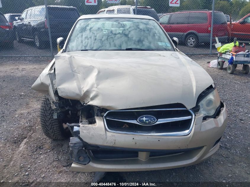 4S3BL616087207691 2008 Subaru Legacy 2.5I