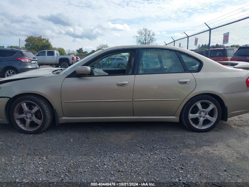 4S3BL616087207691 2008 Subaru Legacy 2.5I