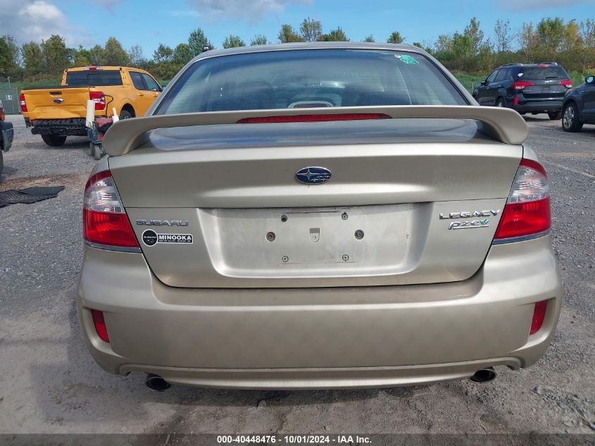 4S3BL616087207691 2008 Subaru Legacy 2.5I