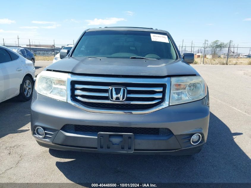 2013 Honda Pilot Ex-L VIN: 5FNYF4H67DB017998 Lot: 40448500