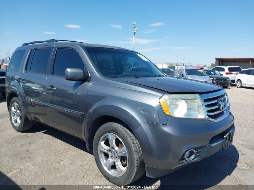 2013 Honda Pilot Ex-L VIN: 5FNYF4H67DB017998 Lot: 40448500