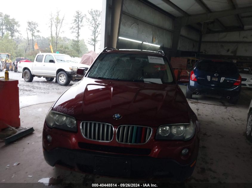 WBXPC93419WJ28382 2009 BMW X3 xDrive30I