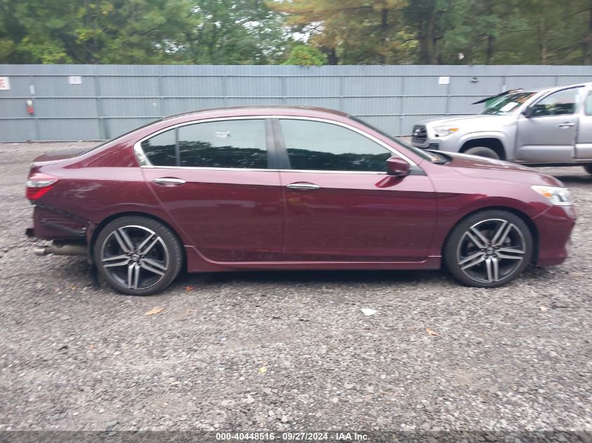 1HGCR2F12HA177901 2017 Honda Accord Sport Se