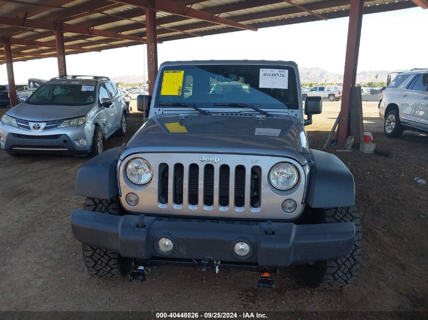 2017 Jeep Wrangler Unlimited Sport 4X4 VIN: 1C4BJWDG3HL640407 Lot: 40448526