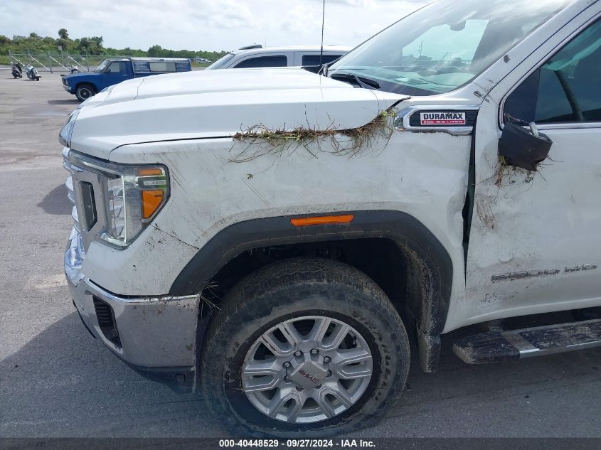 2021 GMC Sierra 2500Hd 4Wd Standard Bed Sle VIN: 1GT49MEY6MF148900 Lot: 40448529