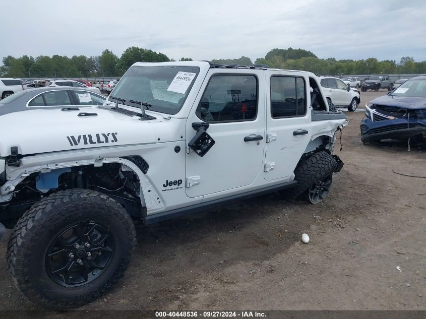 2024 Jeep Wrangler 4-Door Willys 4X4 VIN: 1C4PJXDG6RW279069 Lot: 40448536