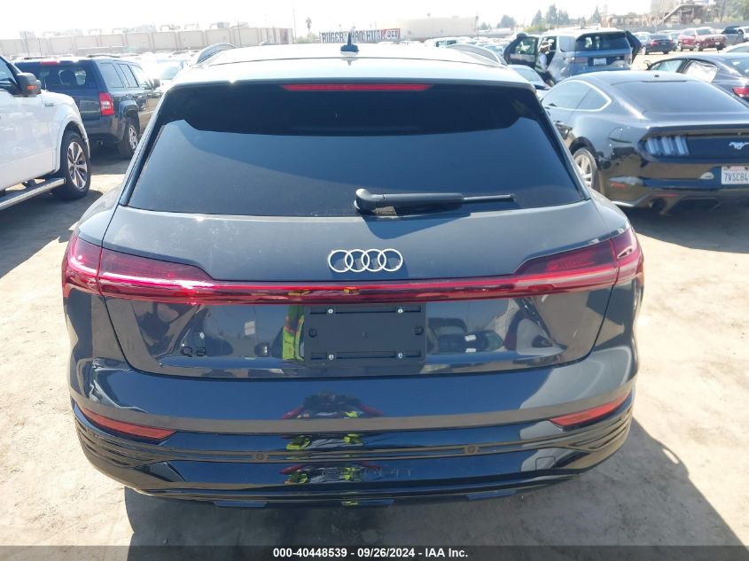 2024 Audi Q8 E-Tron Premium Quattro VIN: WA14AAGE9RB054902 Lot: 40448539