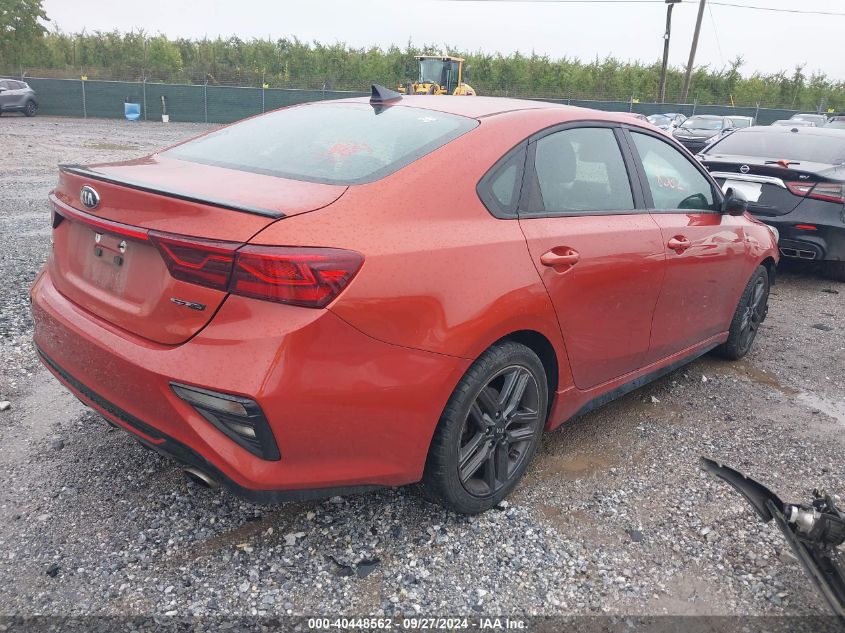 2021 Kia Forte Gt-Line VIN: 3KPF34AD9ME289404 Lot: 40448562