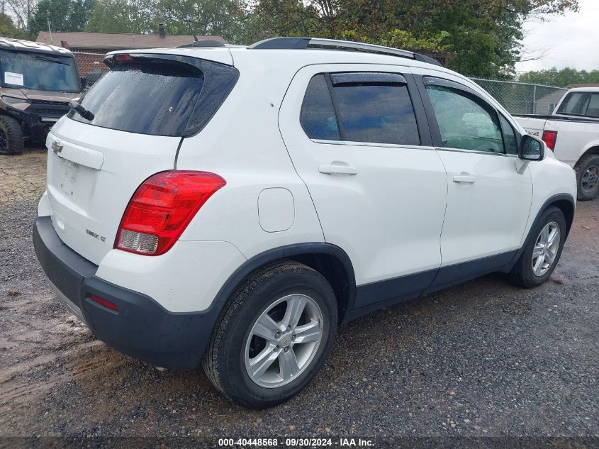 2016 Chevrolet Trax Lt VIN: KL7CJLSBXGB592447 Lot: 40448568