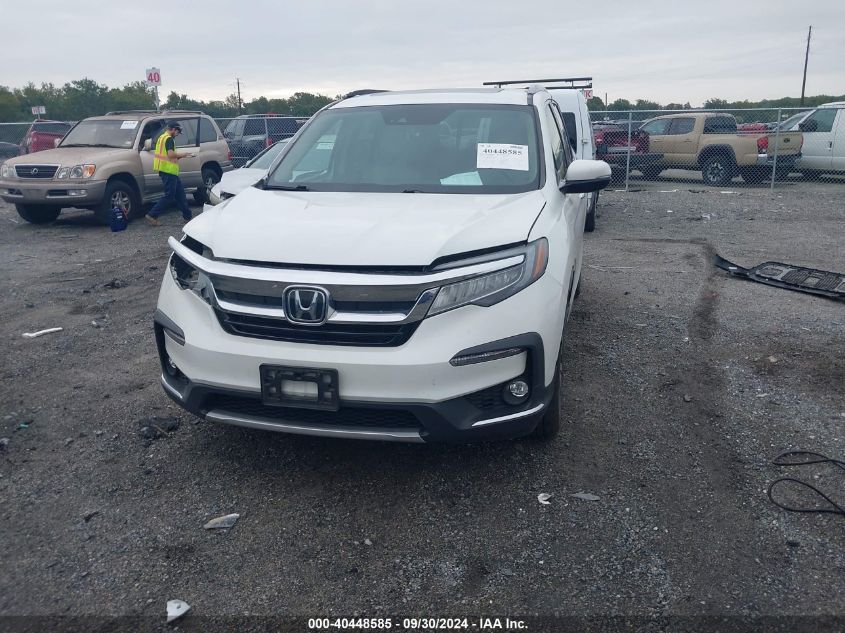 2021 Honda Pilot Awd Elite VIN: 5FNYF6H07MB006023 Lot: 40448585