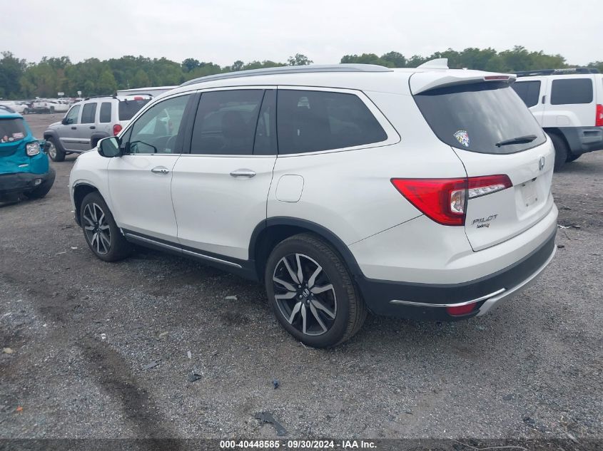 2021 Honda Pilot Awd Elite VIN: 5FNYF6H07MB006023 Lot: 40448585