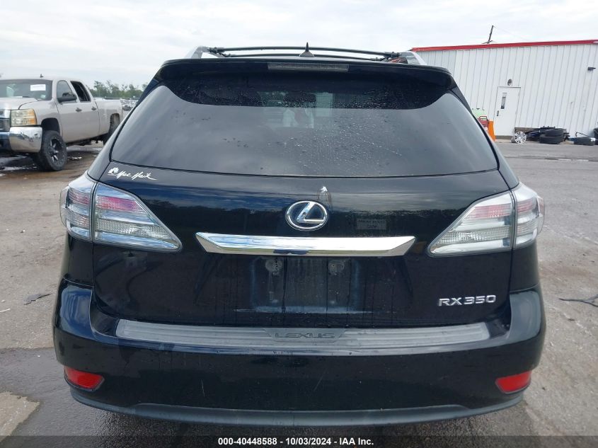 2011 Lexus Rx 350 VIN: JTJZK1BA2B2004844 Lot: 40448588