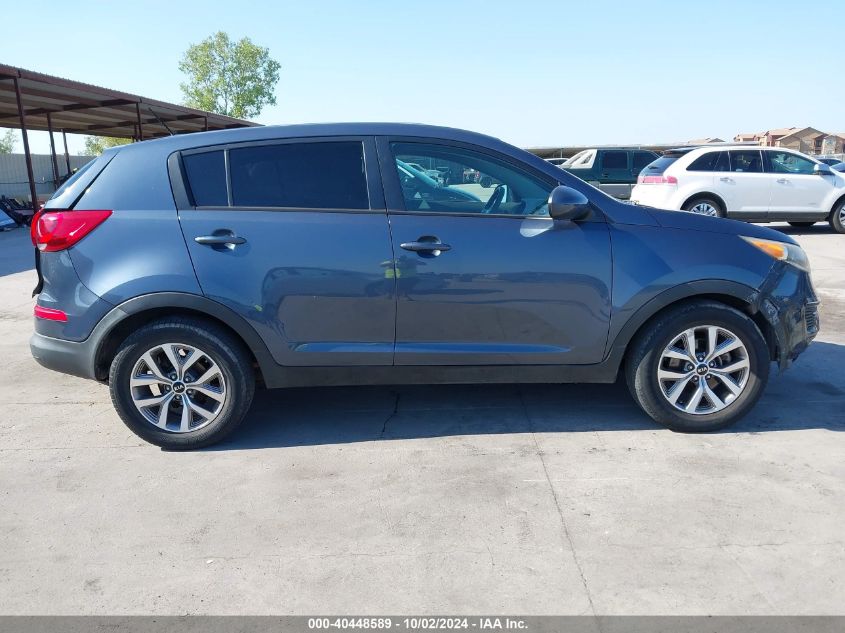 2016 Kia Sportage Lx VIN: KNDPB3AC5G7832003 Lot: 40448589