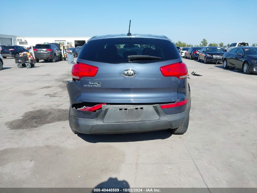 2016 Kia Sportage Lx VIN: KNDPB3AC5G7832003 Lot: 40448589